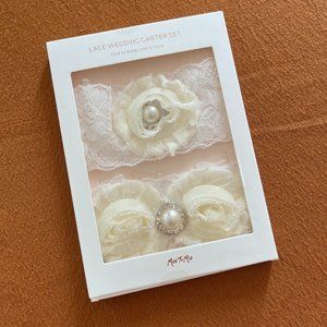 Lace Wedding Garter Set